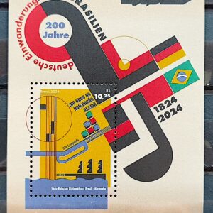 B 240 Bloco Relacoes Diplomaticas Brasil Alemanha Bandeira Navio 2024