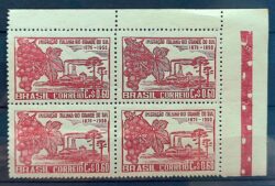 C 251 Selo Imigracao Italiana no Rio Grande do Sul Italia Etnia 1950 Quadra 1