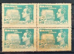 C 265 Selo Congresso Brasileiro de Teatro Joao Caetano dos Santos 1951 Quadra 2