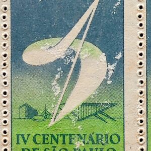 C 295 Selo 4 Centenario de Sao Paulo 1953 1