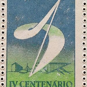 C 295 Selo 4 Centenario de Sao Paulo 1953 3