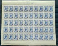 C 305 Selo Maria Quiteria de Jesus Mulher Militar 1953 Folha