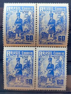 C 305 Selo Maria Quiteria de Jesus Mulher Militar 1953 Quadra 1