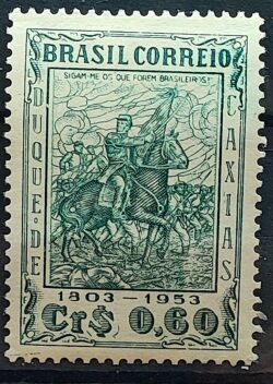 C 307 Selo Duque de Caxias Militar Cavalo 1953
