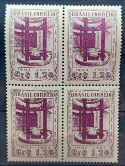 C 308 Selo Mausoleu Duque de Caxias Militar 1953 Quadra 2