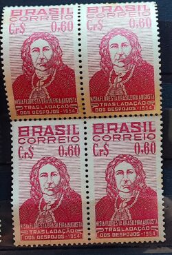 C 351 Selo Nisia Floresta Mulher Educacao Direito 1954 Quadra