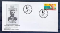 Envelope FDC 669 1996 Irineu Bornhausen Mapa CBC SC 1
