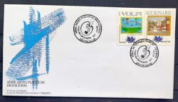 Envelope FDC 670 1996 Artes Plasticas Alfredo Volpi Guignard CBC SP 2