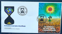 Envelope FDC 678 1996 Desertificacao Sol Meio Ambiente CBC DF 1