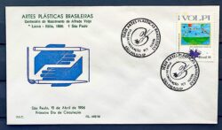 Envelope PVT 670 1996 Artes Plasticas Alfredo Volpi CBC SP