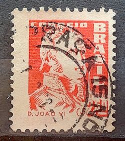 Selo Regular RHM 501 Bisneta Dom Joao VI 1951 Circulado 2
