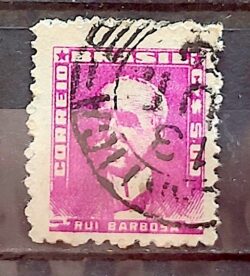 Selo Regular RHM 502 Bisneta Rui Barbosa 1956 Circulado 9