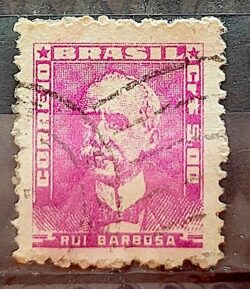 Selo Regular RHM 507 Bisneta Rui Barbosa 1961 Circulado 1