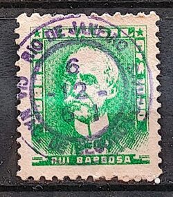 Selo Regular RHM 508 Bisneta Rui Barbosa 1960 9