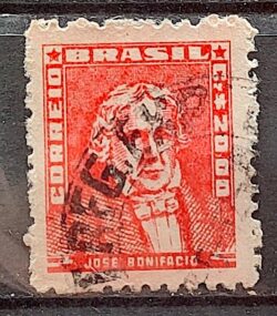Selo Regular RHM 510 Bisneta Jose Bonifacio 1959 Circulado 7