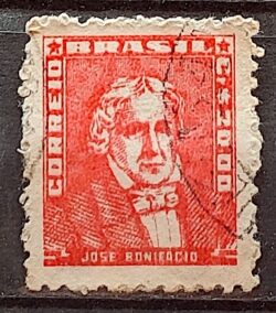Selo Regular RHM 510 Bisneta Jose Bonifacio 1959 Circulado 8