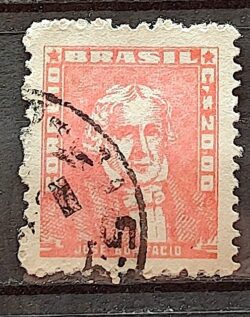 Selo Regular RHM 510b Bisneta Jose Bonifacio 1963 Circulado 10