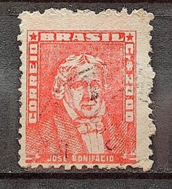 Selo Regular RHM 510b Bisneta Jose Bonifacio 1963 Circulado 7