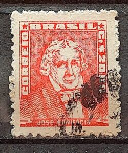 Selo Regular RHM 510b Bisneta Jose Bonifacio 1963 Circulado 8