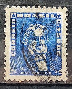 Selo Regular RHM 511a Bisneta Jose Bonifacio 1959 Circulado 1