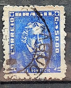 Selo Regular RHM 511a Bisneta Jose Bonifacio 1959 Circulado 6