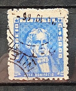 Selo Regular RHM 511b Bisneta Jose Bonifacio 1964 Circulado 4