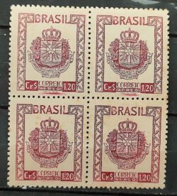 A 70 Selo Aereo Congresso Eucaristico Nacional Porto Alegre Religiao 1948 Quadra