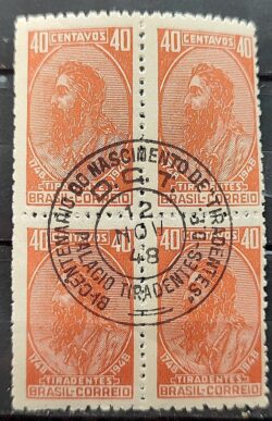 C 240 Selo Tiradentes Historia 1948 Quadra COD DF
