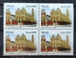 C 3085 Selo Estacao Ferroviaria Estacao da Luz Trem 2011 Quadra