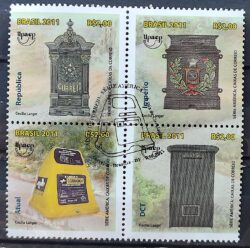 C 3132 Selo Caixas Postais UPAEP Servico Postal 2011 CBC DF