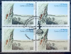 C 3295 Selo Arte Rupestre na Amazonia 2013 Quadra CBC RR