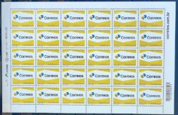 C 3362 Selo Nova Logomarca dos Correios 2014 Folha