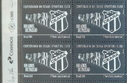 C 3364 Selo Ceara Futebol 2014 Quadra Vinheta Correios