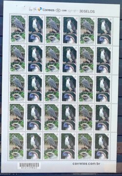 C 3368 Selo Relacoes Diplomaticas Brasil Filipinas Ave Bandeira 2014 Folha