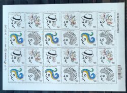 C 3413 Selo 450 Anos Rio de Janeiro 2015 Folha