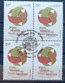 C 3439 Jogos Mundiais dos Povos Indigenas Indio 2015 Quadra CBC TO