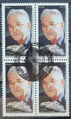 C 3812 Selo Centenario de Nascimento do Professor Fernando Figueira 2019 Quadra CBC PE