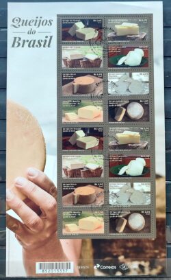 C 3993 Selo Queijos do Brasil 2021 Folha CBC PA