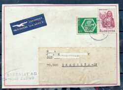 Cartao Postal Suica Brasilia