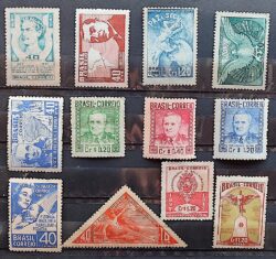 Colecao Anual de Selos do Brasil 1947