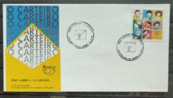 Envelope FDC 690 1997 Serie America Carteiro UPAEP CBC DF 4