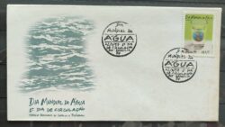Envelope FDC 694 1997 Dia Mundial da Agua CBC DF 1