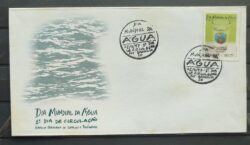 Envelope FDC 694 1997 Dia Mundial da Agua CBC DF 2