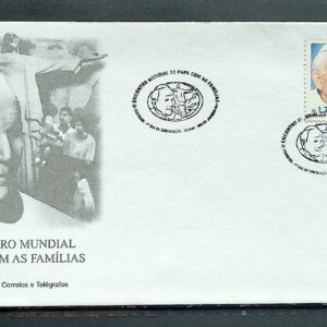 Envelope FDC 697 1997 Papa Joao Paulo II Religiao CBC RJ 1