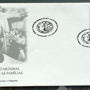 Envelope FDC 697 1997 Papa Joao Paulo II Religiao CBC RJ 2