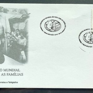 Envelope FDC 697 1997 Papa Joao Paulo II Religiao CBC RJ 3
