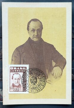 Maximo Postal Augusto Comte Positivismo 1957