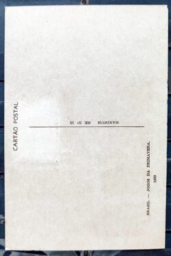 Maximo Postal Jogos da Primavera Atletismo Dardo 1959 CBC RJ