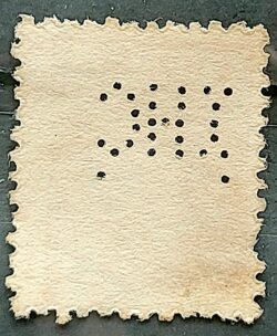 Perfins Selo Regular RHM 357 Netinha Trigo Gastronomia 1941 13