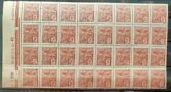 Selo Regular RHM 326 Vovo Aviacao Aviao 10 Reis Filigrana P 1940 Vinheta e 32 Unidades 1